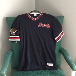 Atlanta Braves Mitchell & Ness Shirt